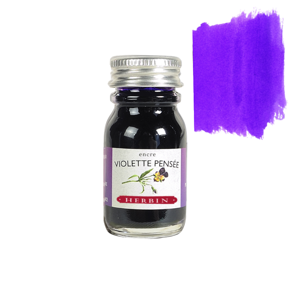 Herbin Fountain Pen Ink 10ml Bottle -35 Colors