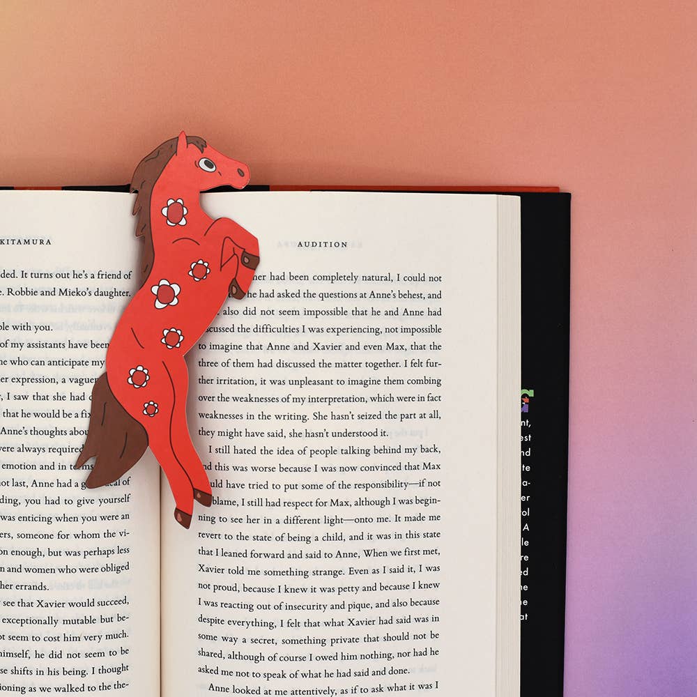 Year of the Horse Lunar New Year Bookmark (it's die cut!)