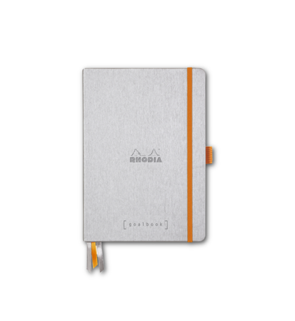 Rhodia Hardcover Goalbook Dot Bullet Journal - White Paper