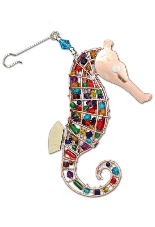 Serene Seahorse Ornament