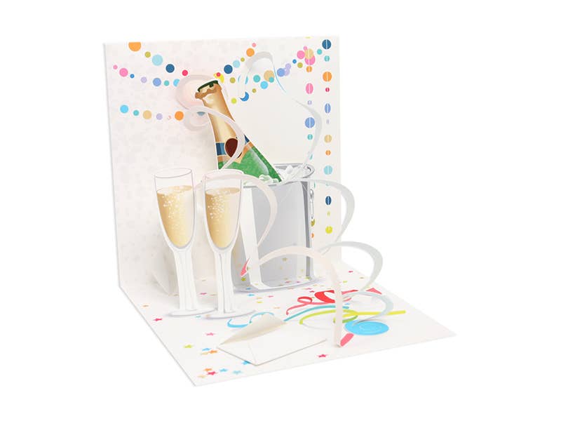 A Toast For You! Pop-Up Card
