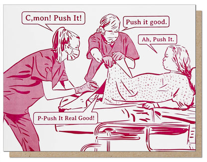 Push It Good Card