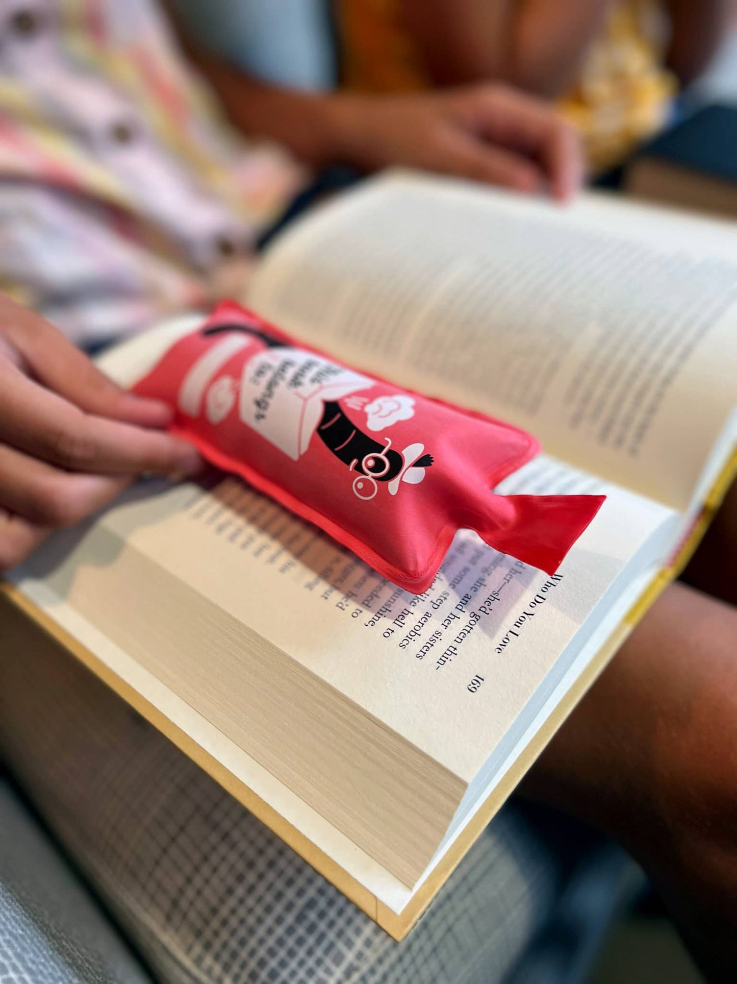 Bookie Cushion - Whoopee Cushion Bookmark