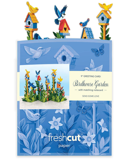 Mini Birdhouse Garden
