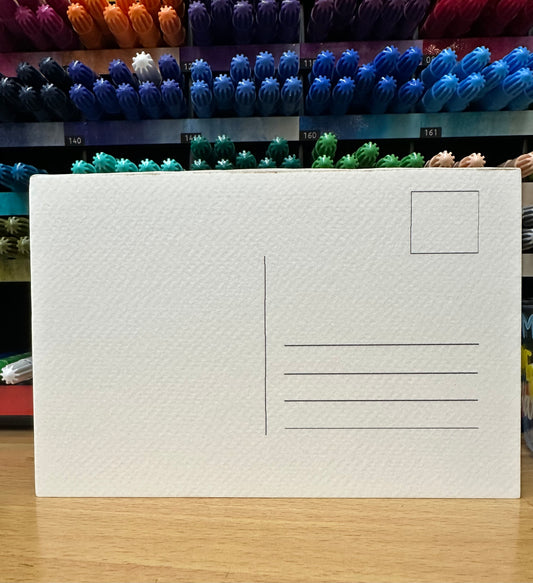 Blank Postcard Pad