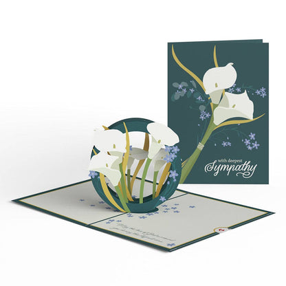 With Deepest Sympathy 5''x7'' Card, Pop-Up Cards