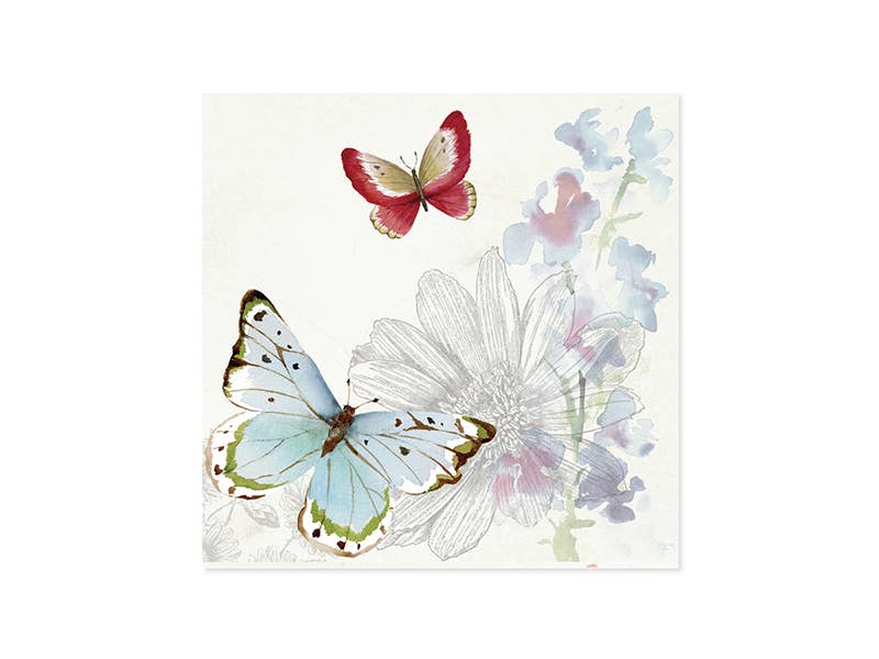 Butterflies of Spring pop-up card featuring colorful butterflies and flowers, perfect for Mother's Day, available at your stationery store.