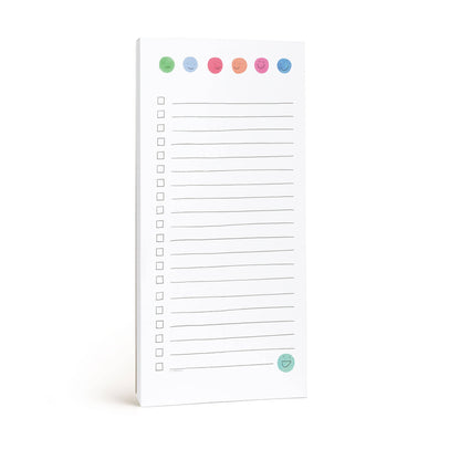 Happy Dots Market Notepad  l To do List Checkboxes
