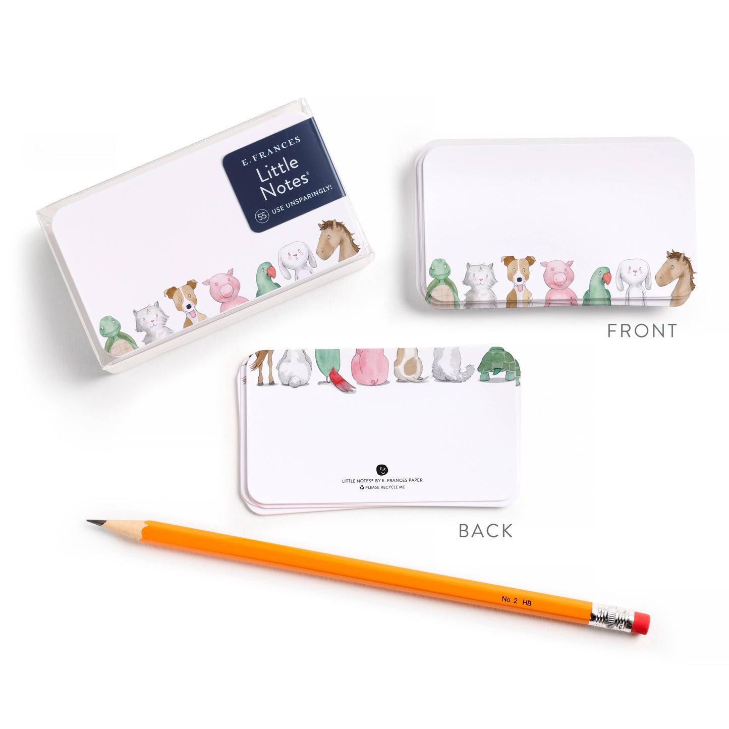 Animal Friends Little Notes® NEW 55 Count