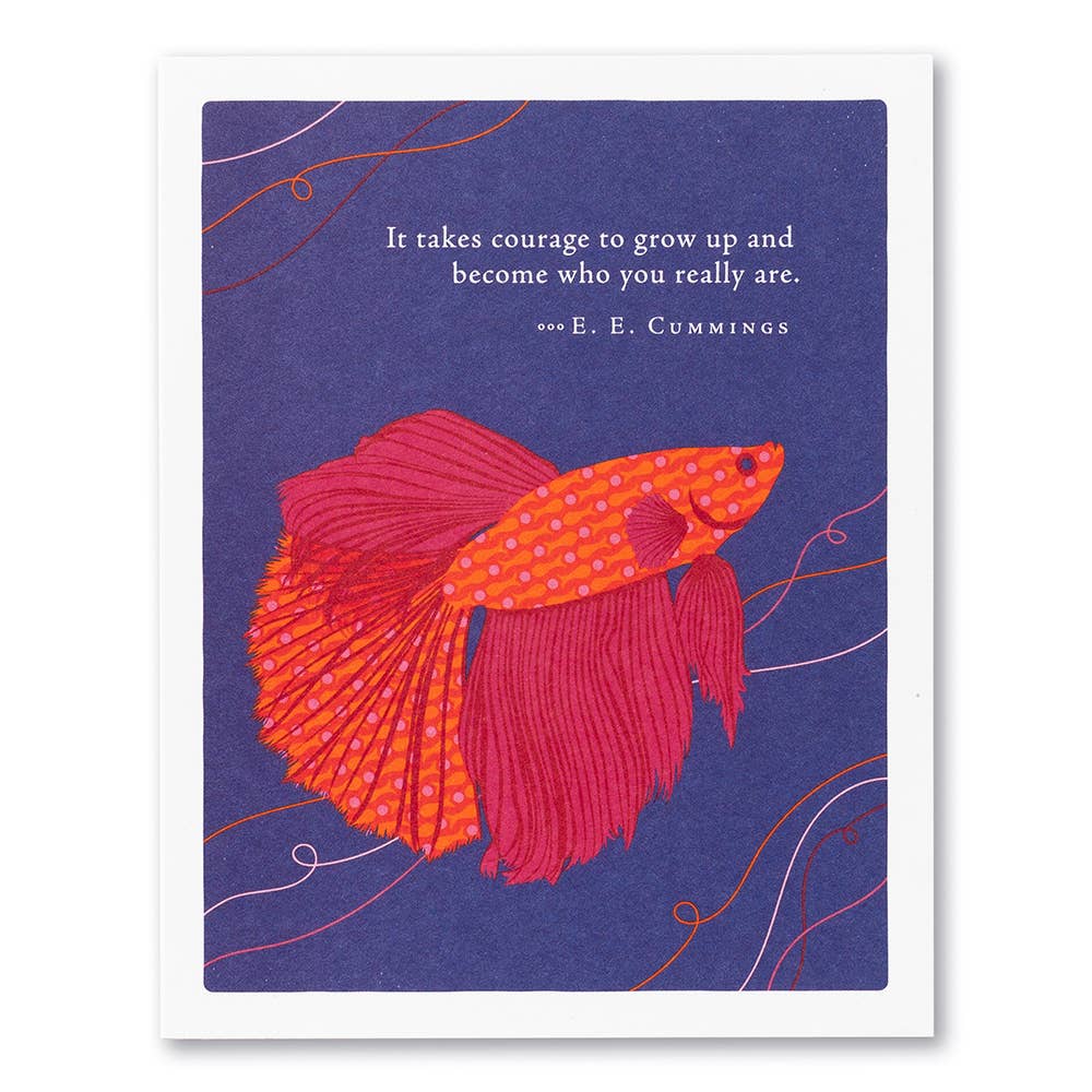 PGGC: Birthday - It takes courage to grow up