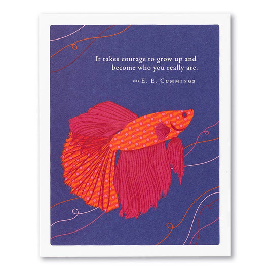 PGGC: Birthday - It takes courage to grow up