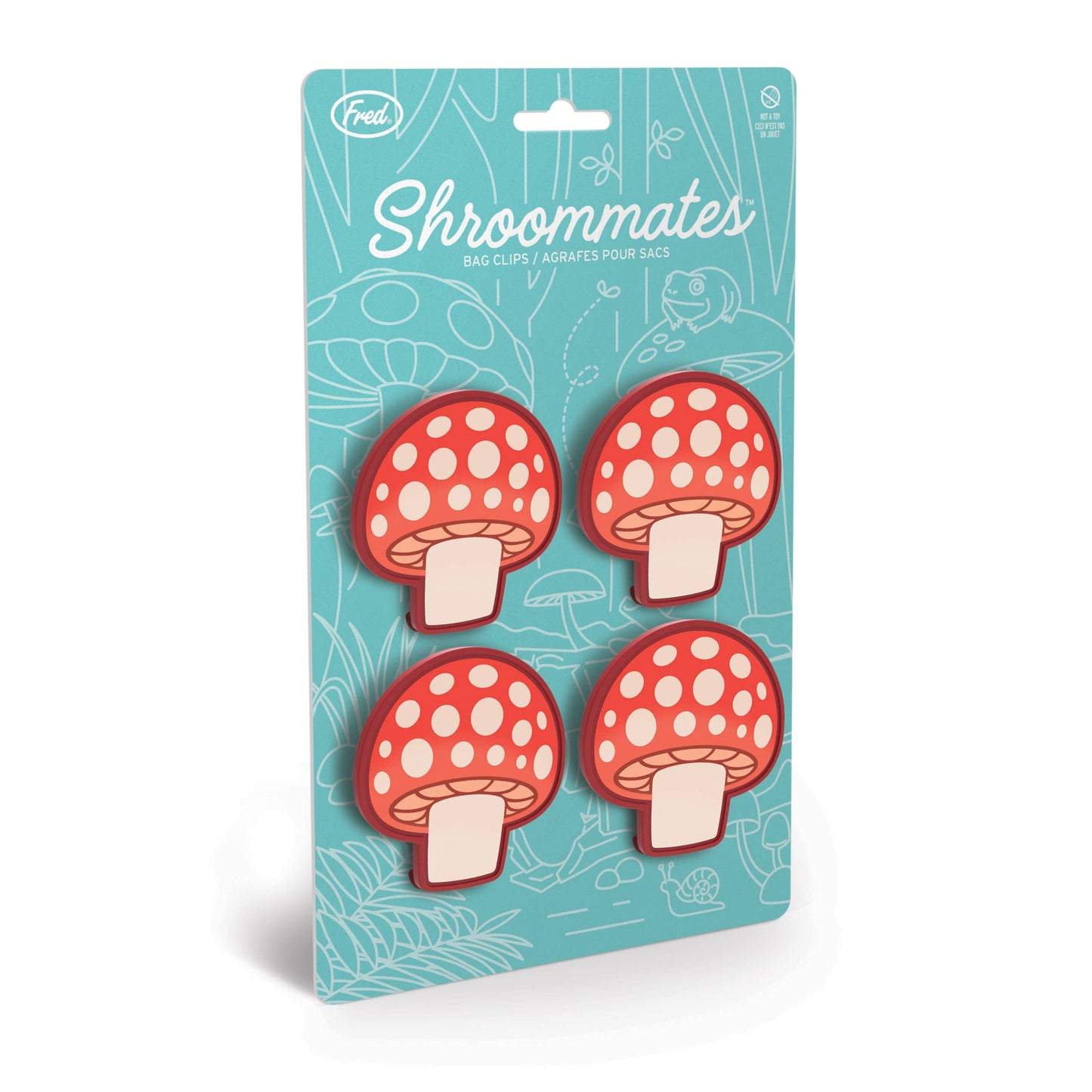 Shroommates - Mushroom Bag Clips- Set of 4