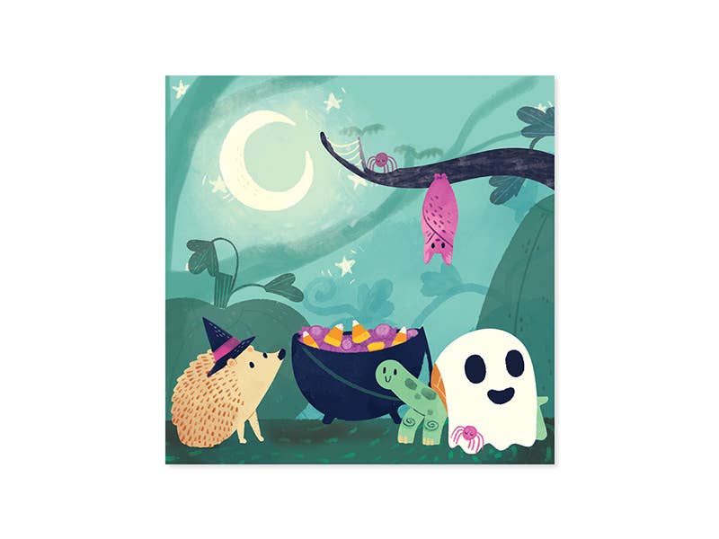 Woodland Halloween Pop-Up Card