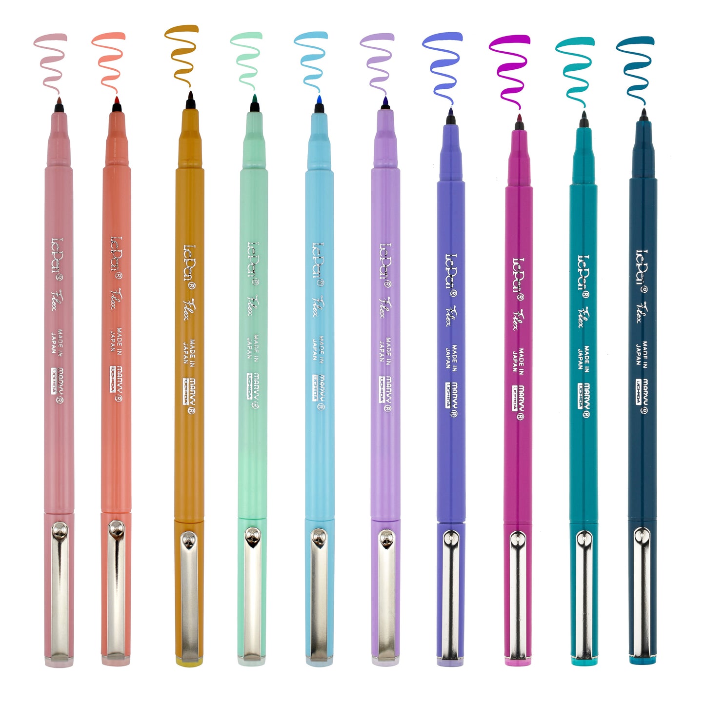 Le Pen Flex Pen Pastels - Set