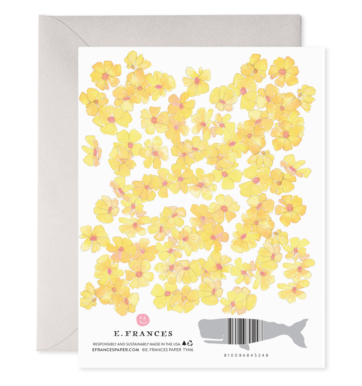Yellow Flowers Boxed Card Set