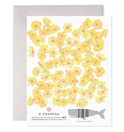 Yellow Flowers Boxed Card Set