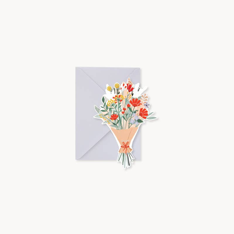 Wildflowers Pop-Up Card