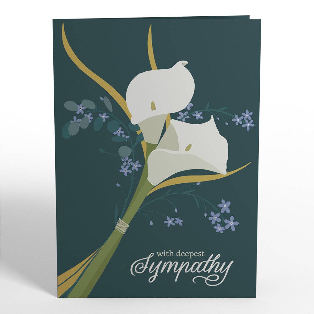 With Deepest Sympathy 5''x7'' Card, Pop-Up Cards