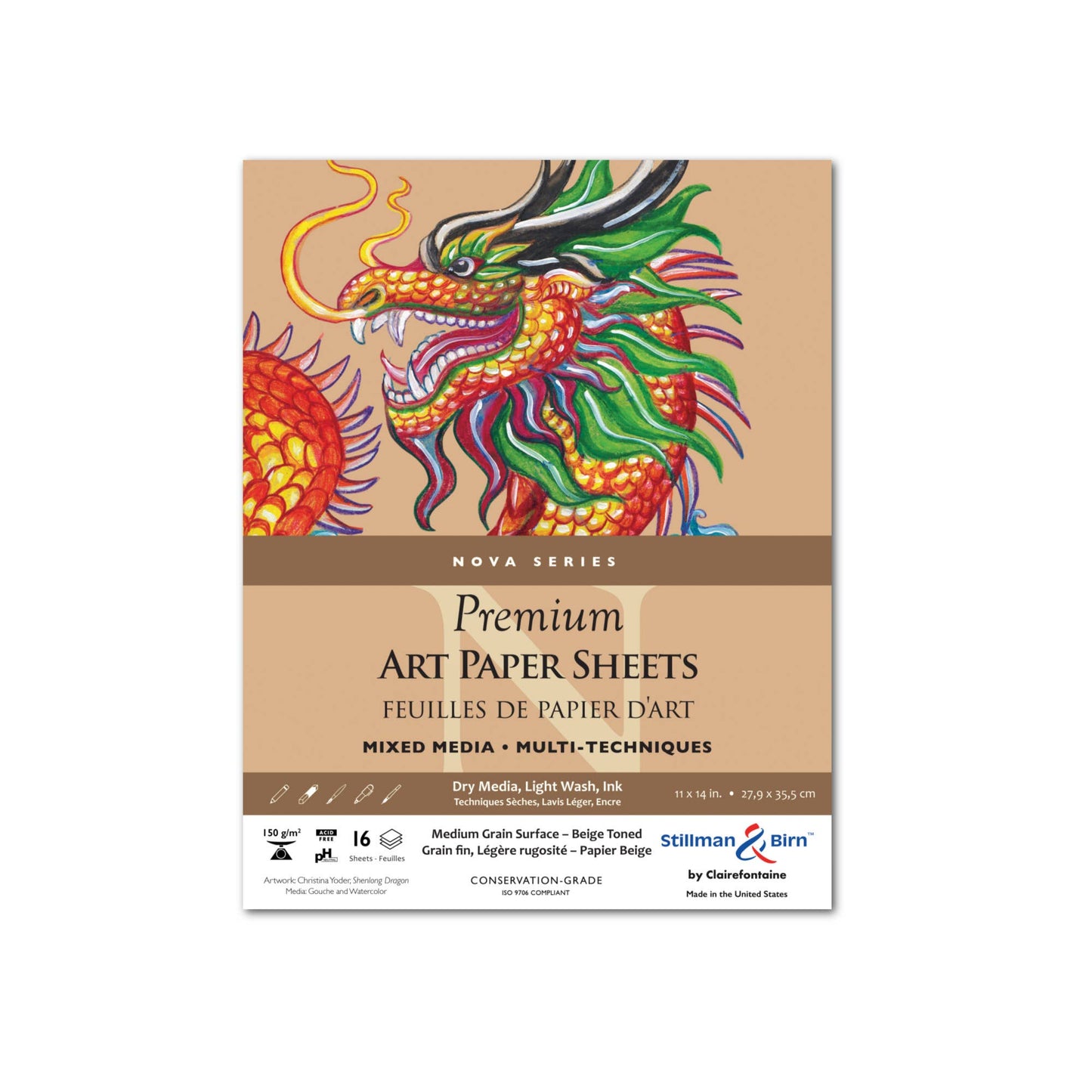 Stillman & Birn™ Art Sheet Packs