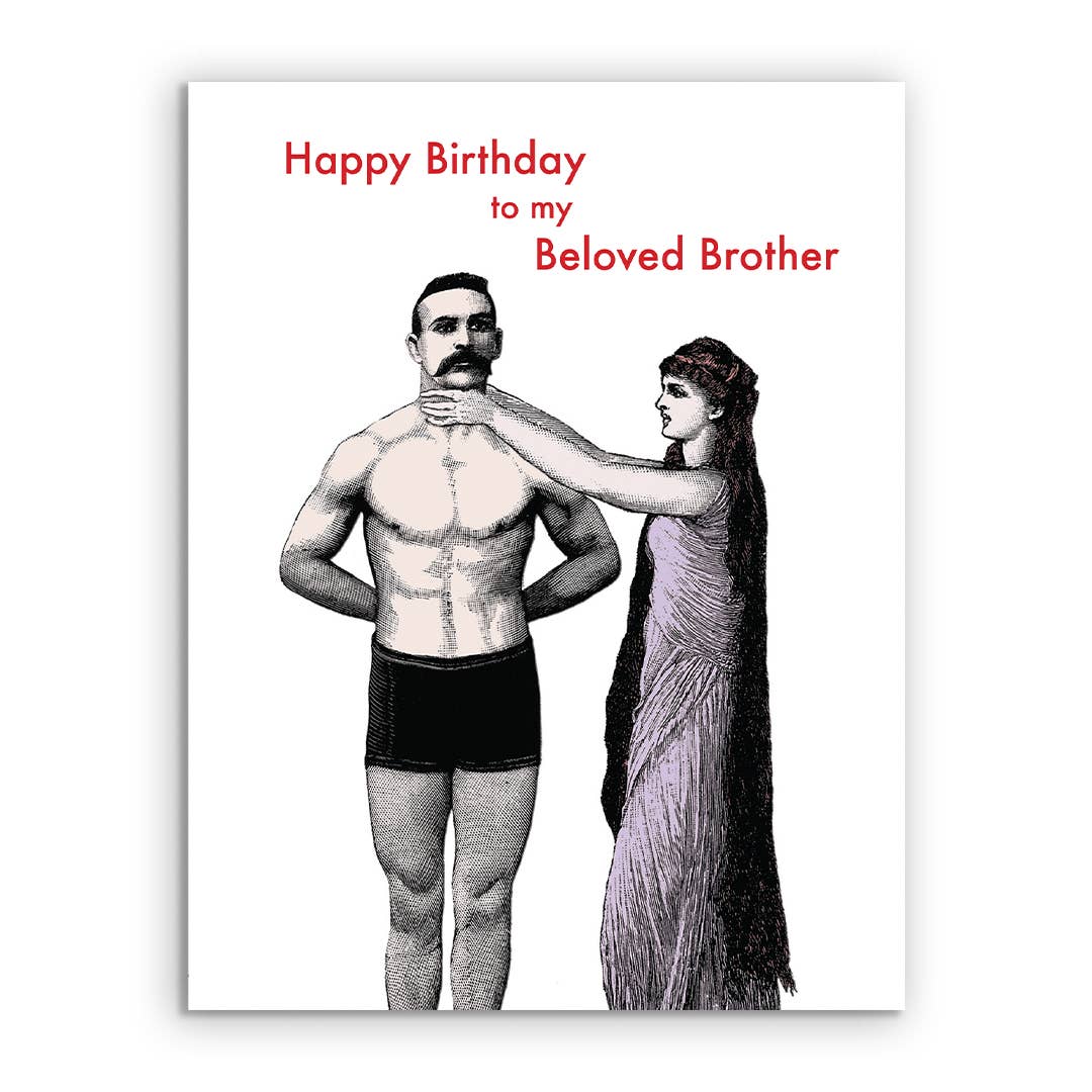 Brother Birthday Greeting Card