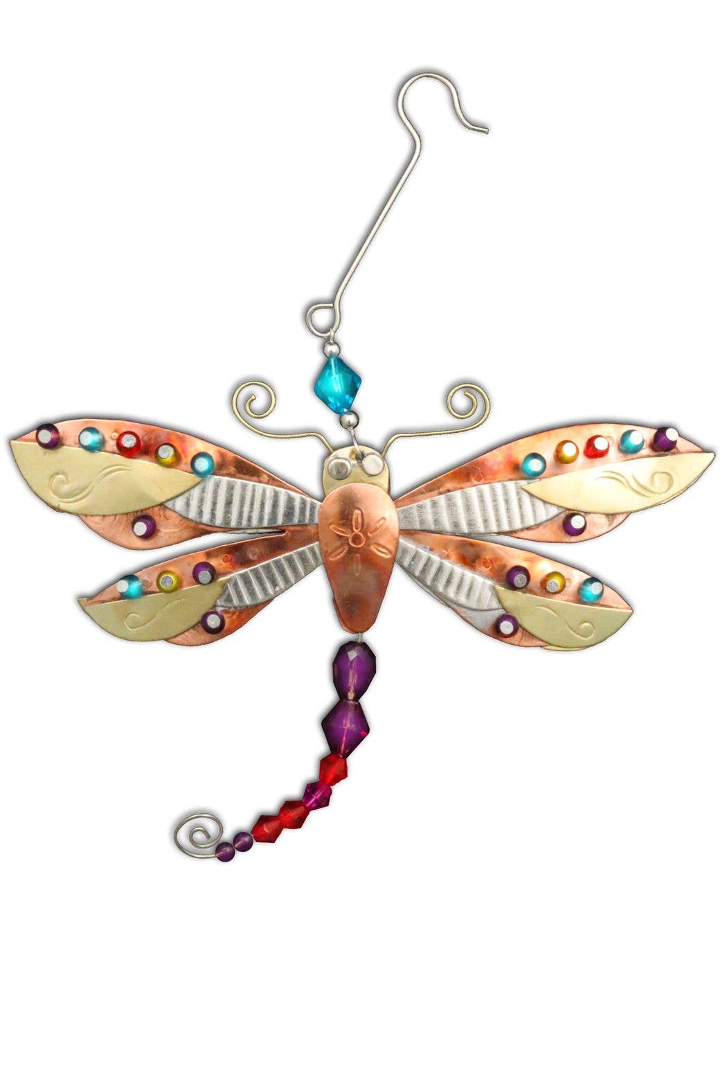 Bright Wings Dragonfly Ornament