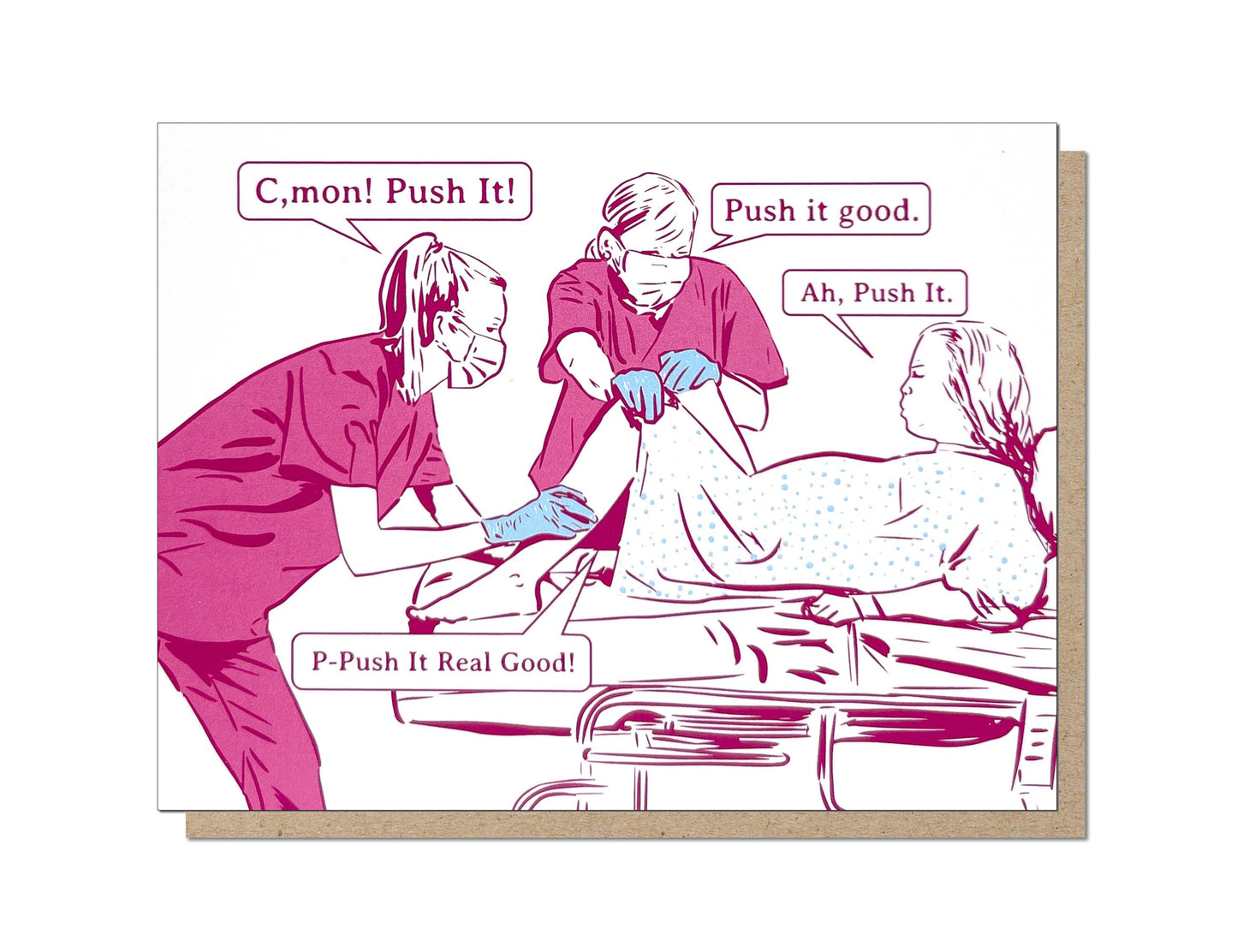 Push It Good Card