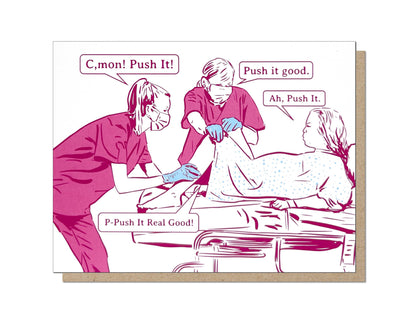 Push It Good Card