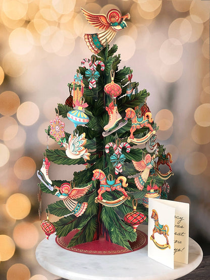 Christmas Tree Pop-up holiday Greeting Card