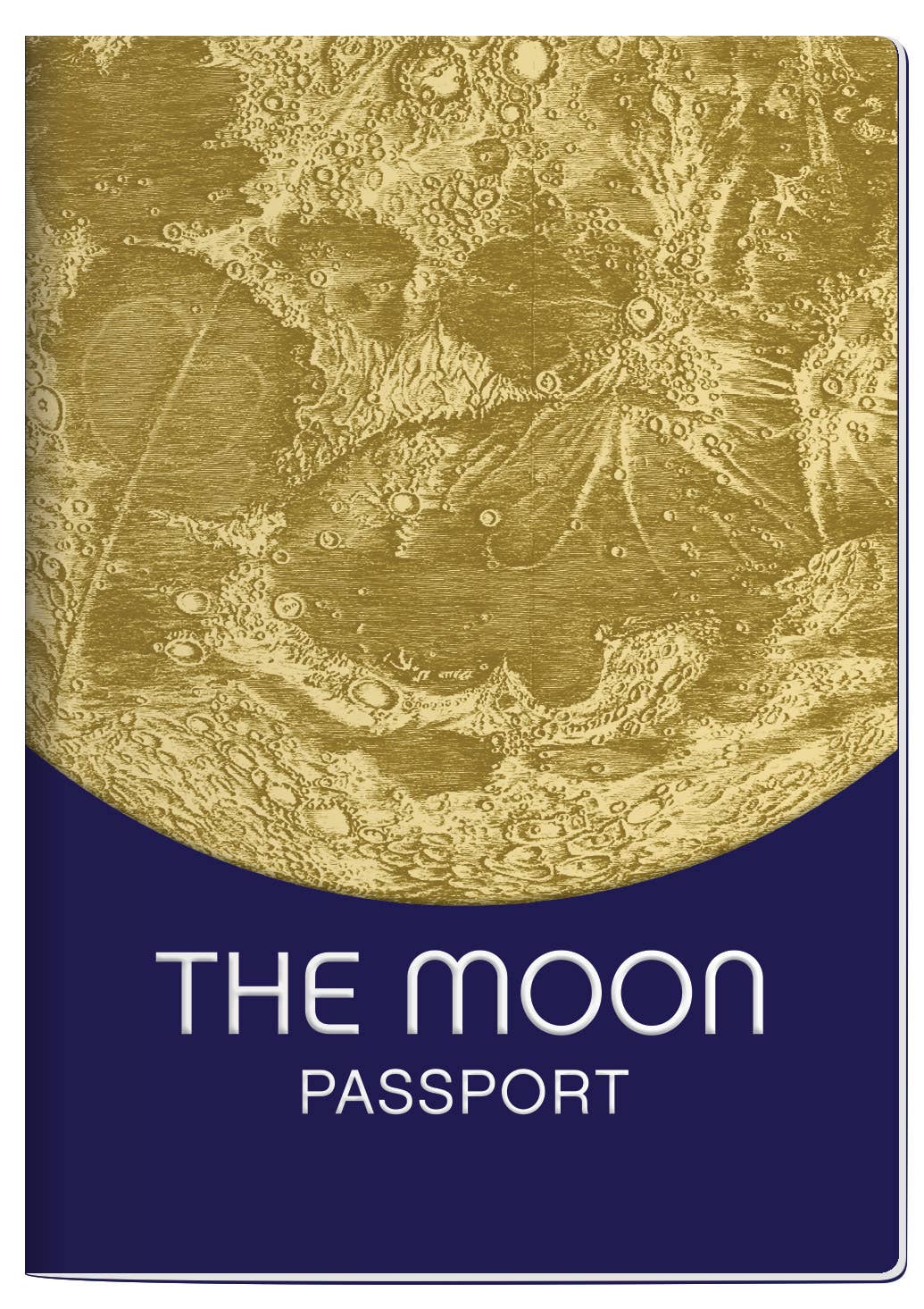 The Moon Passport Notebook