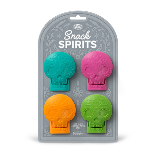 Snack Spirits - Day of the Dead Bag Clips - Set of 4