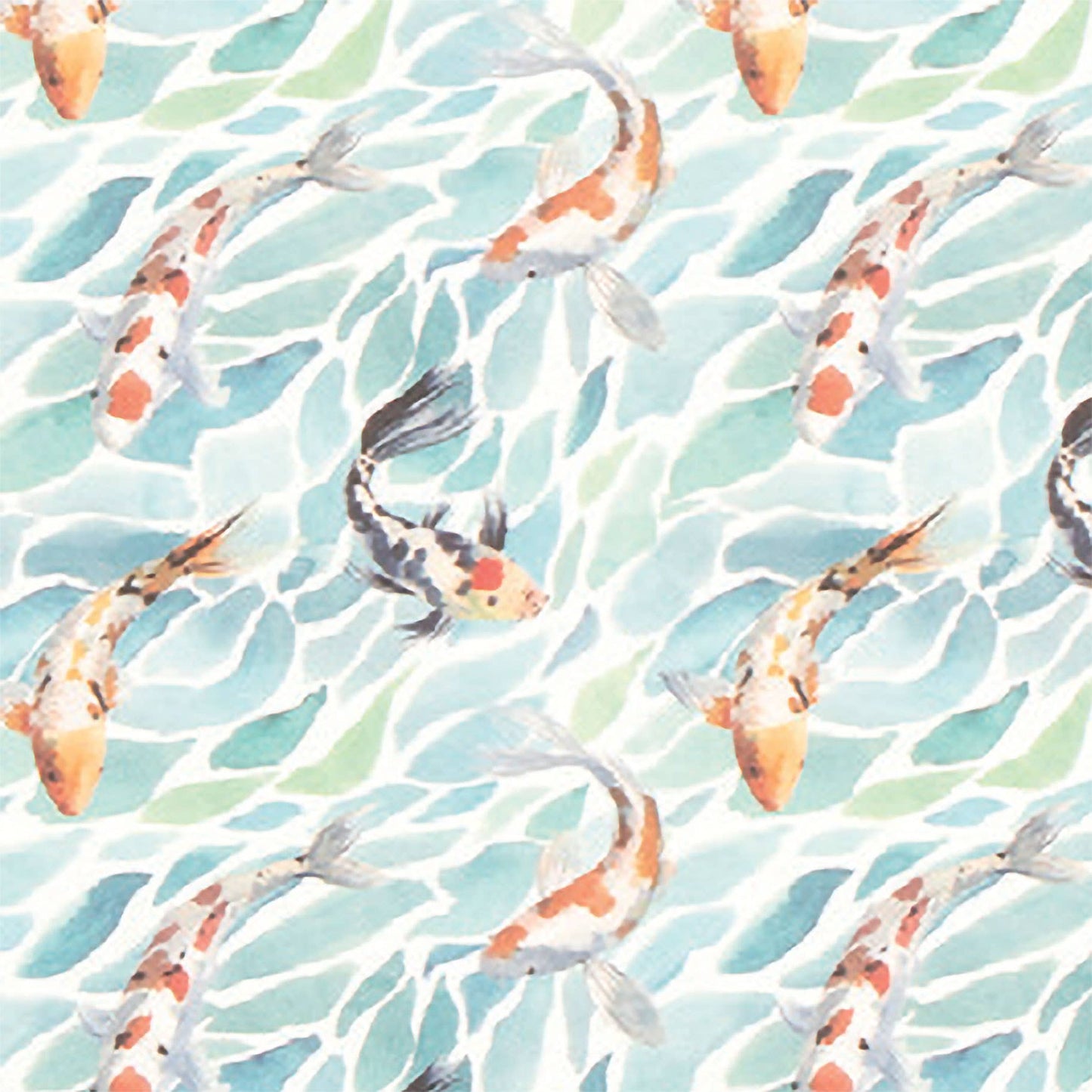 Koi Carp Sheet Gift Wrap