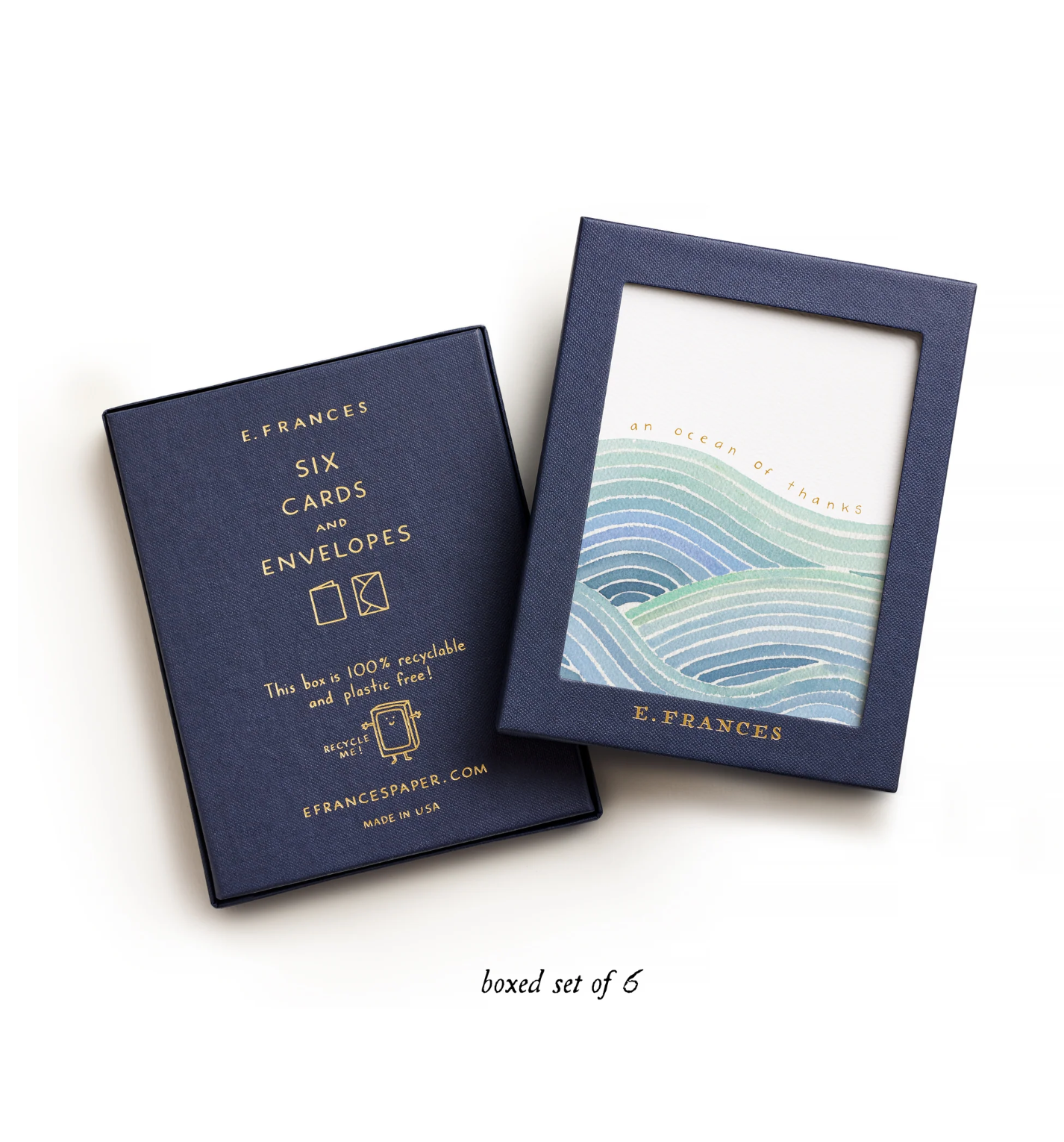 Ocean of Thanks Boxed Card Set