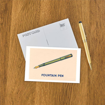Postcard - Fountain Pen