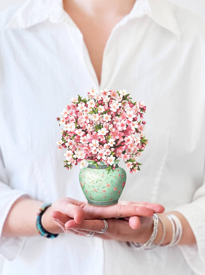 Mini Japanese Cherry Blossom Pop Up Card