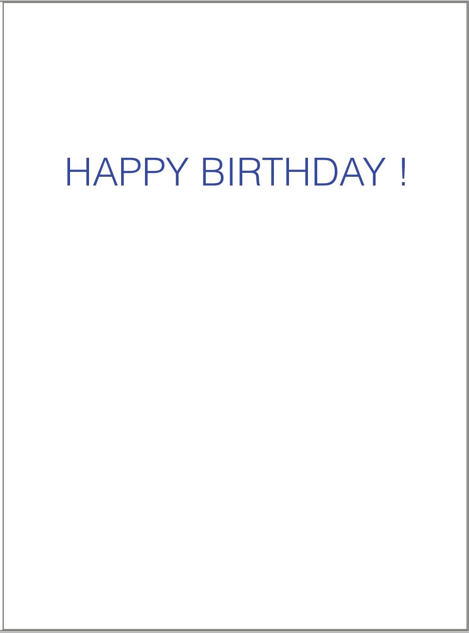 Birthday greeting card with 'Happy Birthday!' text, part of the For you, even series. Available at stationery store.