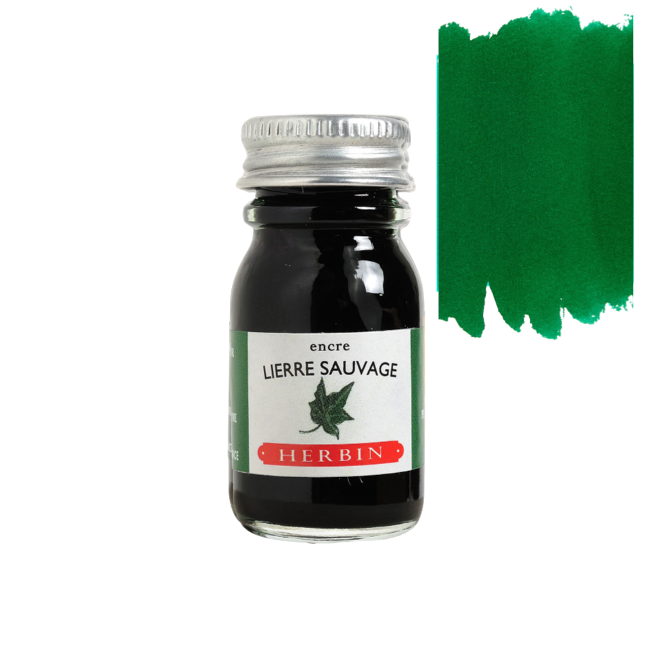 Herbin Fountain Pen Ink 10ml Bottle -35 Colors