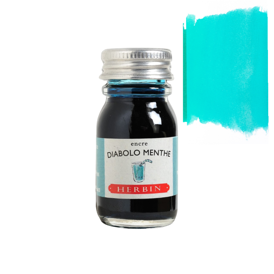 Herbin Fountain Pen Ink 10ml Bottle -35 Colors