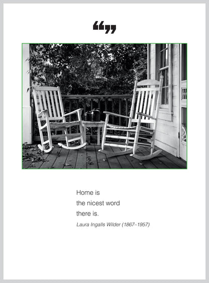 Home is the nicest Congratulations Greeting Card