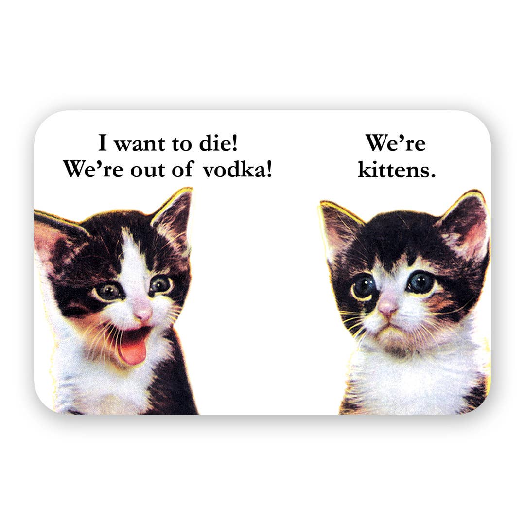 Vodka Kittens Vinyl Sticker