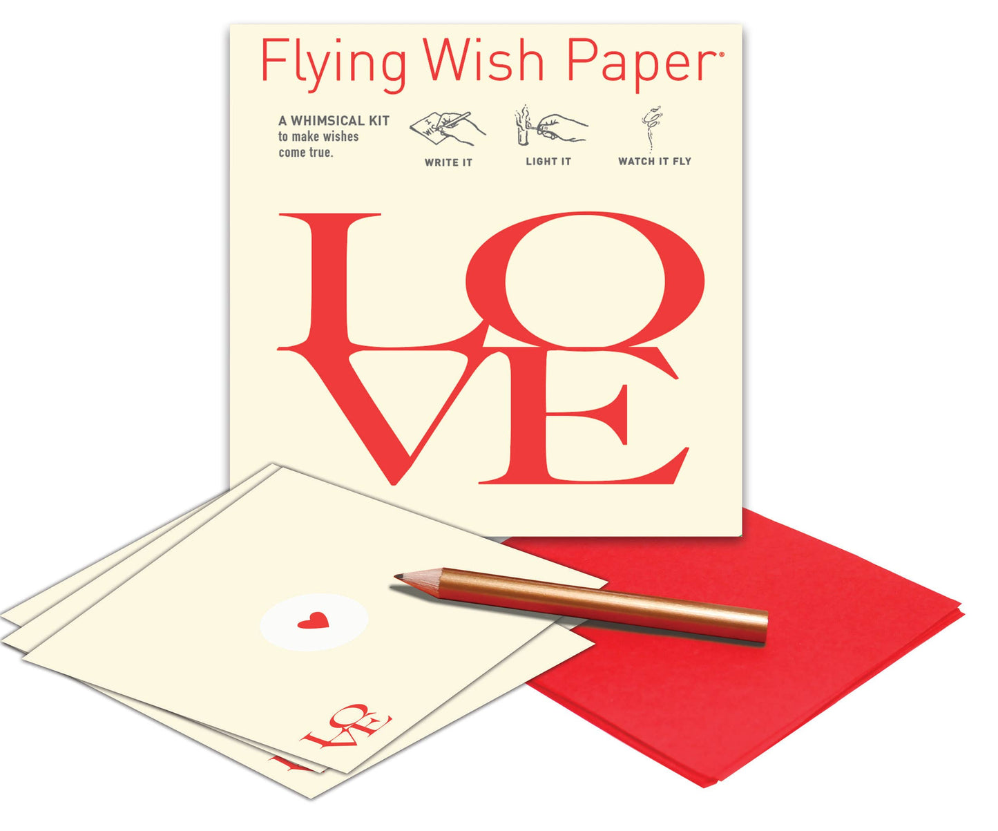 LOVE LETTERS / Mini Kit / 15 Wish Papers + All Accessories