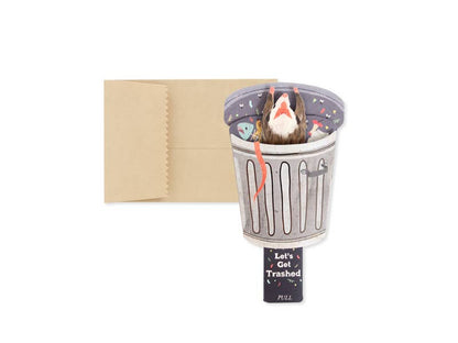 Trash Possum Mini Pop-Up Card