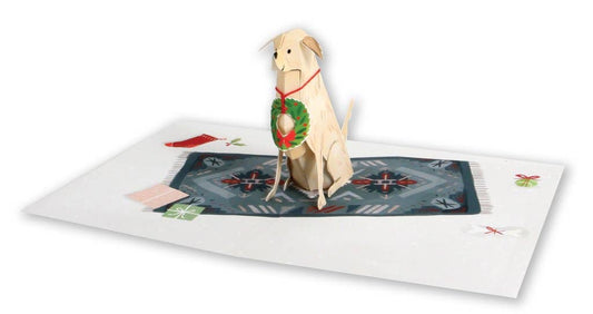 Christmas Dog Pop-up Card