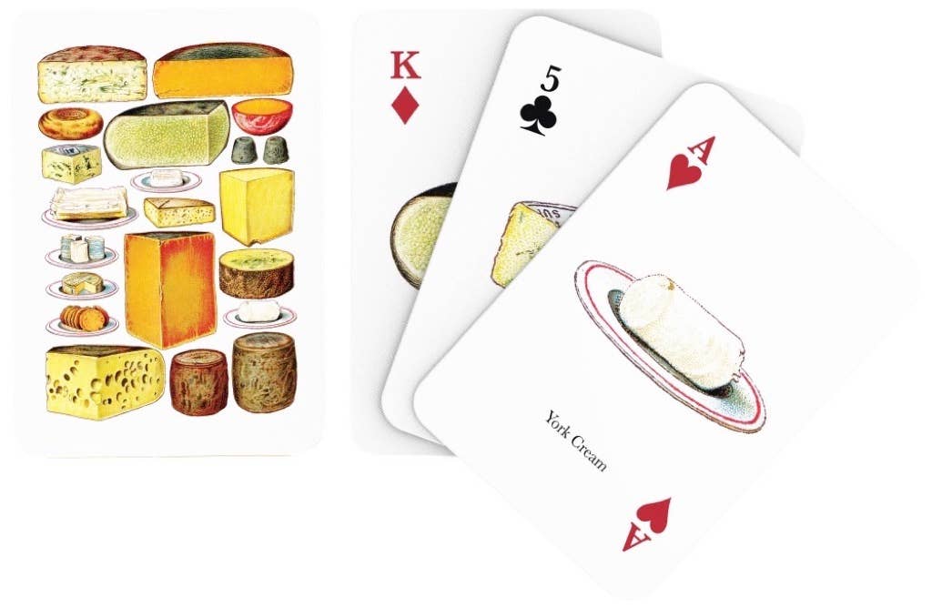 Cheese Playing Cards Single Standard Deck