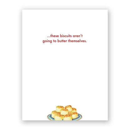 Biscuits Valentine Greeting Card