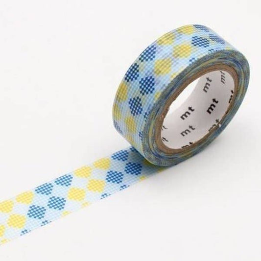 Checkers Stripe Blue