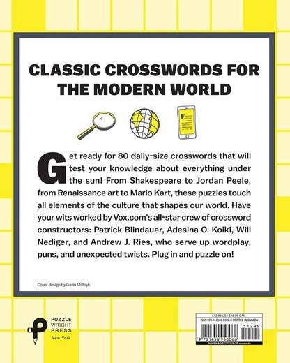 Vox Pop Culture Crosswords: 80 Puzzles for Curious Minds