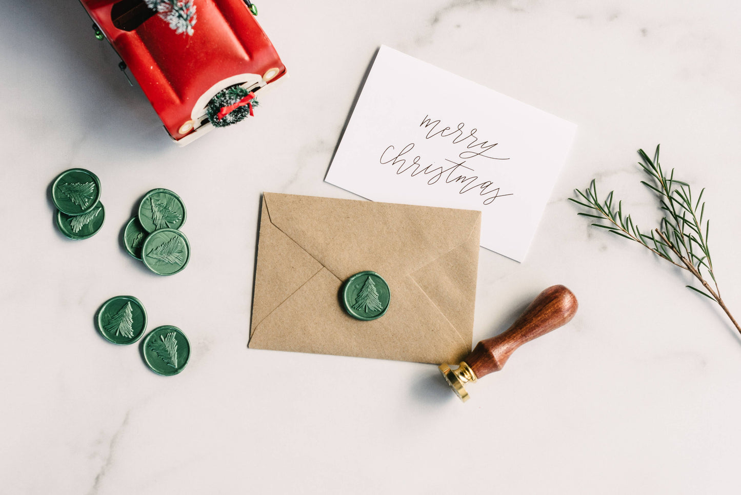 Christmas Tree Wax Seal Stamp