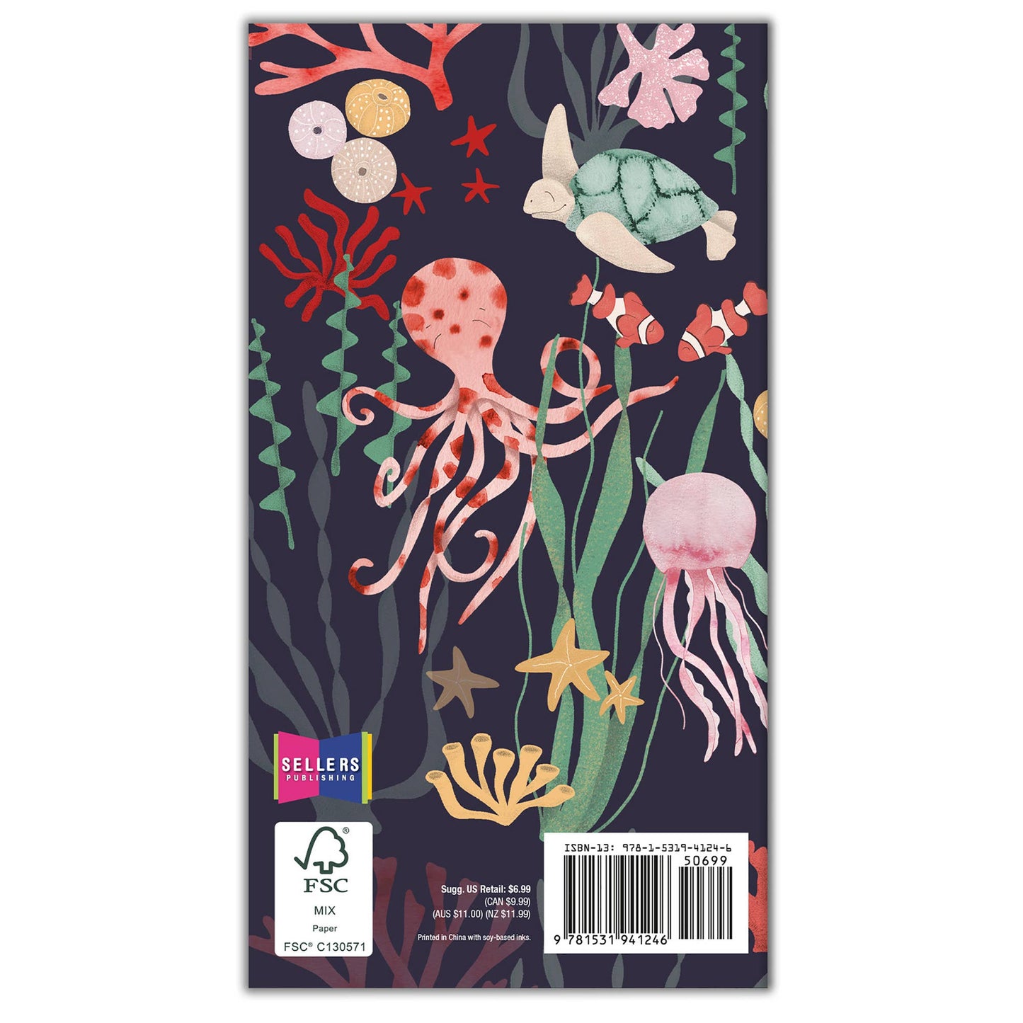 2025 Under the Sea Two-Year-Plus Pocket Planner