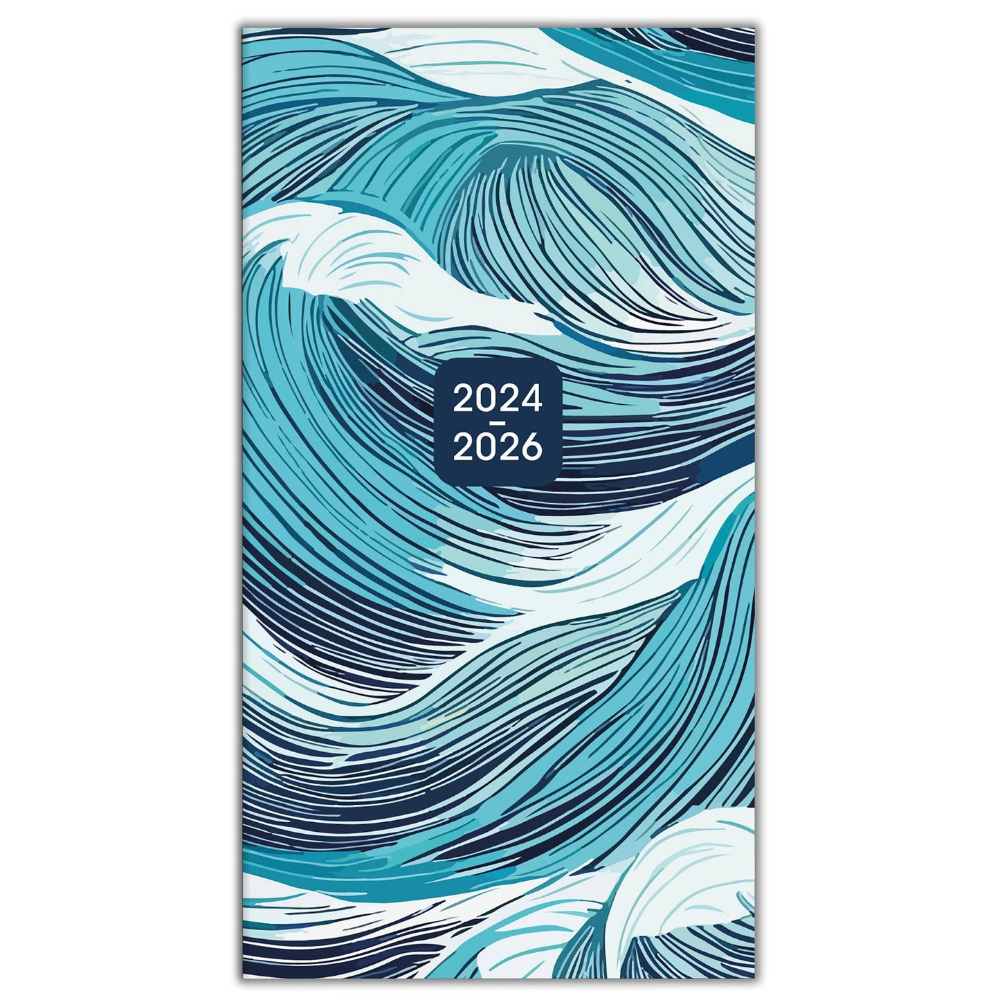 2025 Ocean Swell Two-Year-Plus Pocket Planner