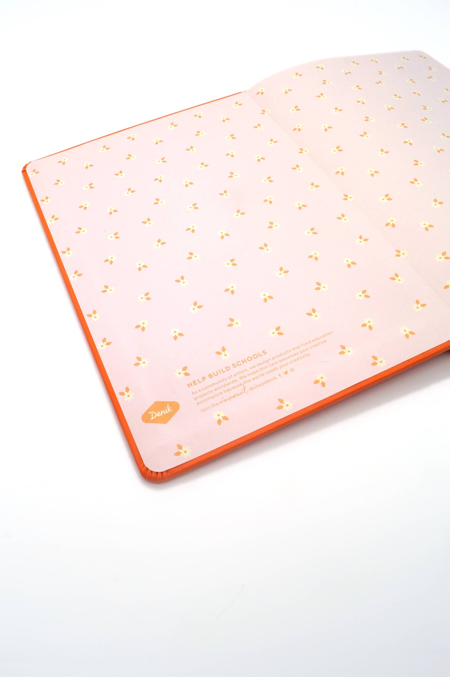 Daisy Chain Embroidered Hardcover Journal Notebook AHBC1286L